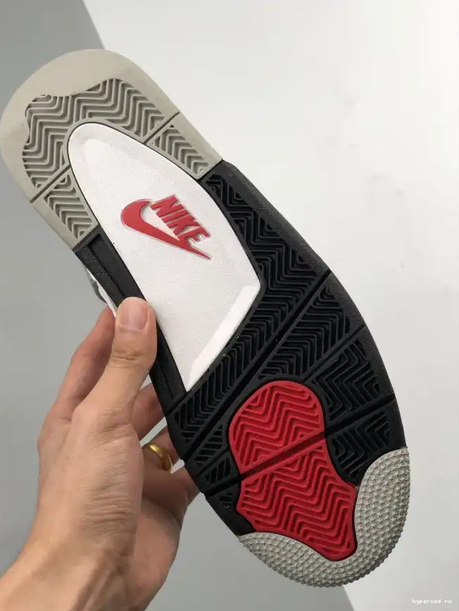 OG Air White (nike) Cement 4 Jordan 840606-192 0417